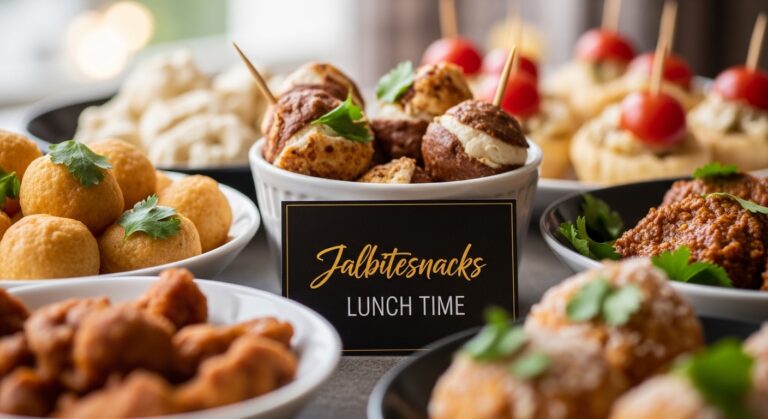 Jalbitesnacks lunch time