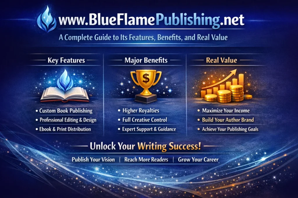 www blueflamepublishing net