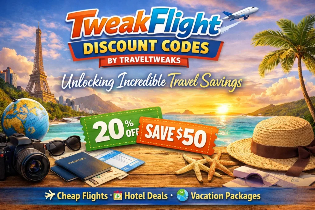 TTweakFlight Discount Codes by TravelTweaks